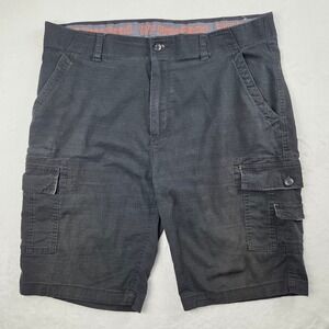 Wear‎ First Cargo Shorts Mens 40 Blue Multi-Pocket Utility Casual Good